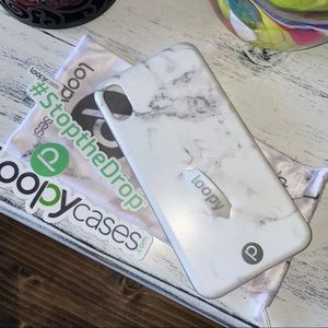 Loopy Case - White Marble (Matte)